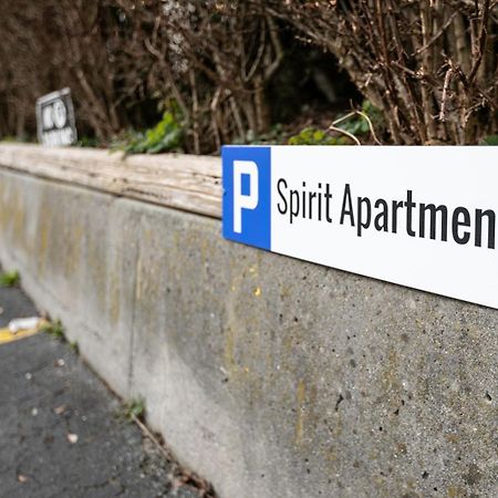 Spirit Apartments - Studio 1 - Kuche - Parkplatz エンゲルベルク エクステリア 写真